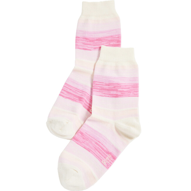 Women's Multi Color Crew Socks - Socks - 1