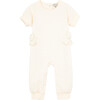 Double Knit Coverall, Off-White - Onesies - 1 - thumbnail