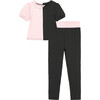 Colorblocked Active Set, Pink - Mixed Apparel Set - 1 - thumbnail