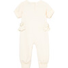 Double Knit Coverall, Off-White - Onesies - 2
