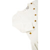 Baby Dropwaist Ponte Dress, White - Dresses - 3