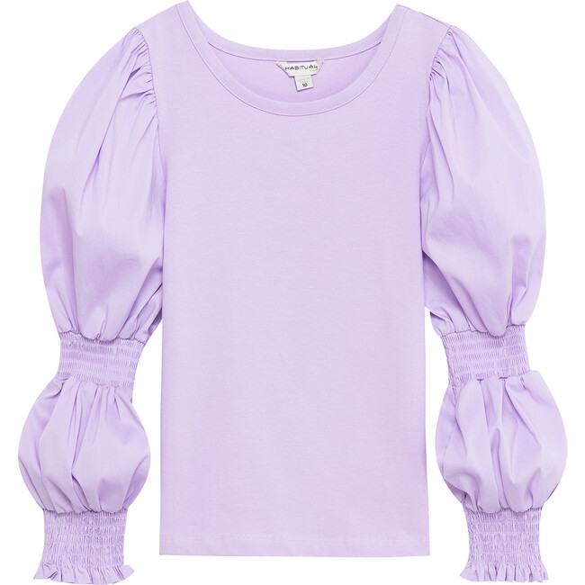Victorian Sleeve Top, Lilac