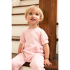 Double Knit Coverall, Pink - Onesies - 2
