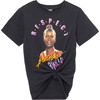 RESPECT Aretha Franklin Tee, Black - T-Shirts - 1 - thumbnail