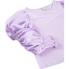 Victorian Sleeve Top, Lilac - Blouses - 3
