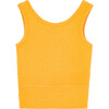 Blister Knit Tank, Yellow - Tees - 2