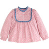 Chelsea Top, Ditsy Rose Floral - Blouses - 1 - thumbnail