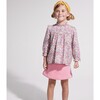 Quilted Mini Skirt, Rose - Skirts - 2
