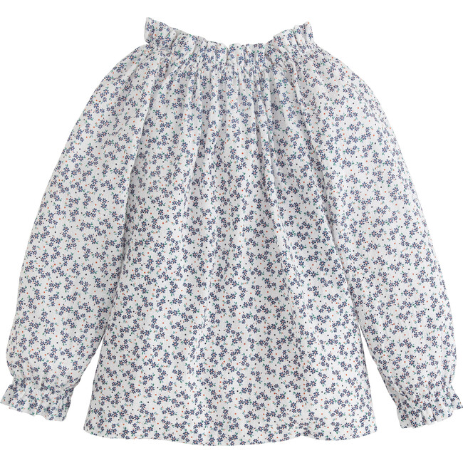 Tory Top, Blueberry Floral - Blouses - 1