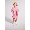 Quilted Mini Skirt, Rose - Skirts - 3