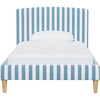 Platform Bed, Canopy Stripe Ocean - Beds - 1 - thumbnail