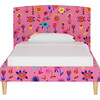 Platform Bed, Juanita Hot Pink - Beds - 1 - thumbnail