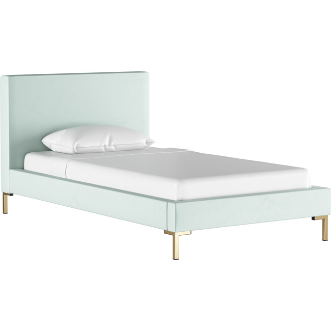 Platform Bed, Velvet Pool - Beds - 2