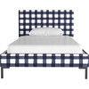 Platform Bed, Buffalo Square Blue - Beds - 1 - thumbnail