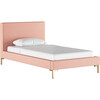 Platform Bed, Titan Pink Champagne - Beds - 2
