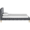 Platform Bed, Painted Dot Grey - Beds - 3