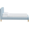 Platform Bed, Canopy Stripe Ocean - Beds - 4