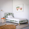 Platform Bed, Reverse Dye Green - Beds - 2
