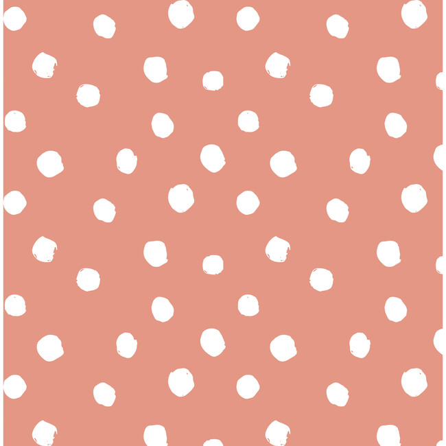 Platform Bed, Painted Dot Pink - Beds - 5