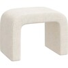 Ottoman, Linen Talc - Ottomans - 1 - thumbnail