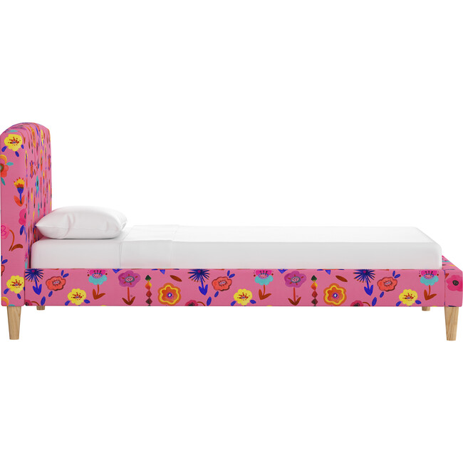 Platform Bed, Juanita Hot Pink - Beds - 3