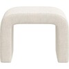 Ottoman, Linen Talc - Ottomans - 2