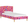 Platform Bed, Juanita Hot Pink - Beds - 4