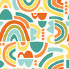 Decorative Pillow, Rainbow Madness Yellow Multi - Decorative Pillows - 3