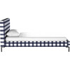 Platform Bed, Buffalo Square Blue - Beds - 4