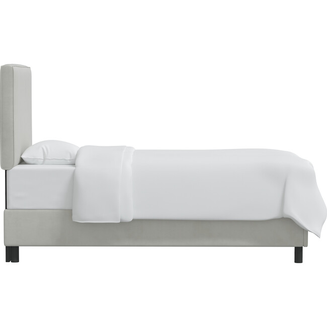 Bed, Velvet Light Grey - Beds - 2