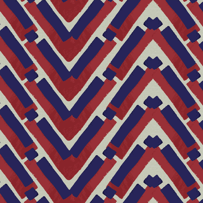 Decorative Pillow, Stroke Chevron Liberty - Decorative Pillows - 3