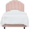 Scalloped Bed, Velvet Blush - Beds - 6