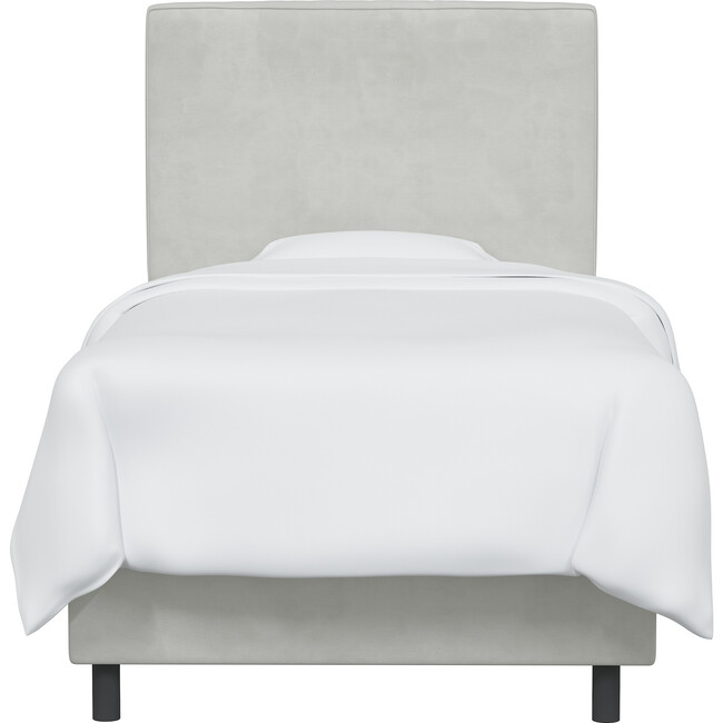 Bed, Velvet Light Grey - Beds - 6