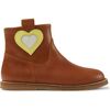 Twins Ankle Boots, Brown & Yellow - Boots - 1 - thumbnail