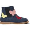 Twins Ankle Boots, Navy & Multi - Boots - 1 - thumbnail