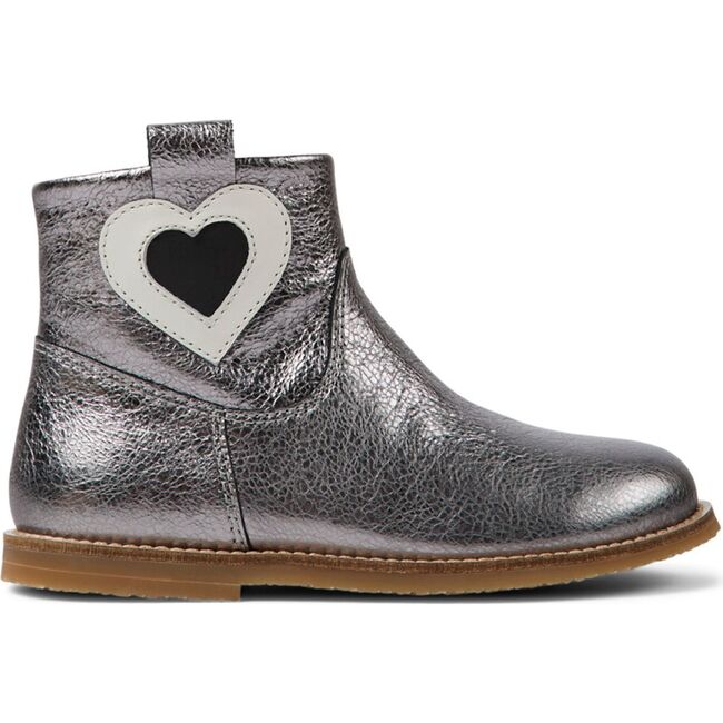 Twins Ankle Boots, Metallic