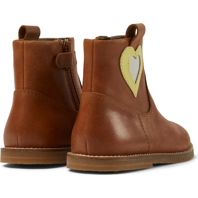 Twins Ankle Boots, Brown & Yellow - Boots - 4