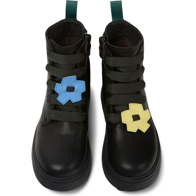 Twins Ankle Boots, Black & Multi - Boots - 3