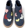 Twins Ankle Boots, Navy & Multi - Boots - 3
