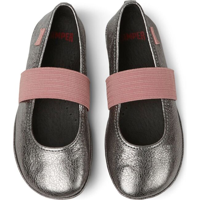 Right Ballerinas, Metallic & Pink - Flats - 3