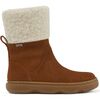 Kido Suede Ankle Boots, Brown - Boots - 1 - thumbnail