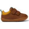 Peu Sneakers, Brown & Yellow - Sneakers - 1 - thumbnail