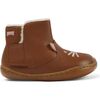 Twins Cat Ankle Boots, Brown - Boots - 1 - thumbnail