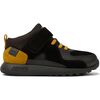 Driftie Sneakers, Black & Mustard - Sneakers - 1 - thumbnail