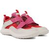 Crclr Sneakers, Red & Pink - Sneakers - 2 - thumbnail