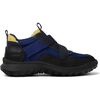 Crclr Sneakers, Navy & Yellow - Sneakers - 1 - thumbnail