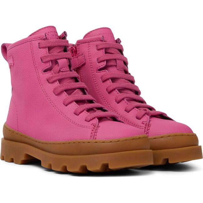 Brutus Ankle Boots, Hot Pink - Boots - 2