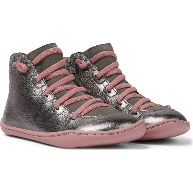 Ankle Boots Peu, Metallic & Pink - Boots - 2