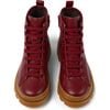 Brutus Ankle Boots, Burgundy & Brown - Boots - 3