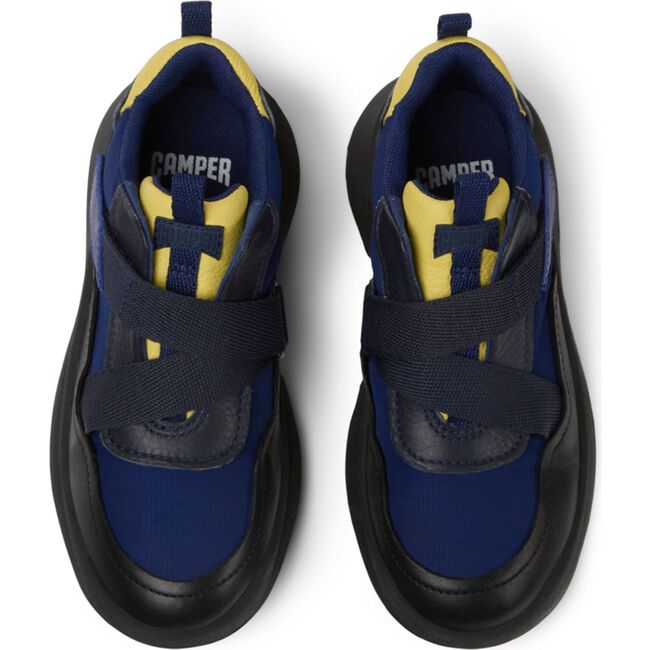 Crclr Sneakers, Navy & Yellow - Sneakers - 3